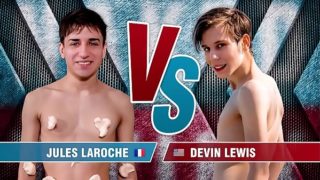 Naked Twink Contest – Devin Lewis & Jules Laroche – Shower Play